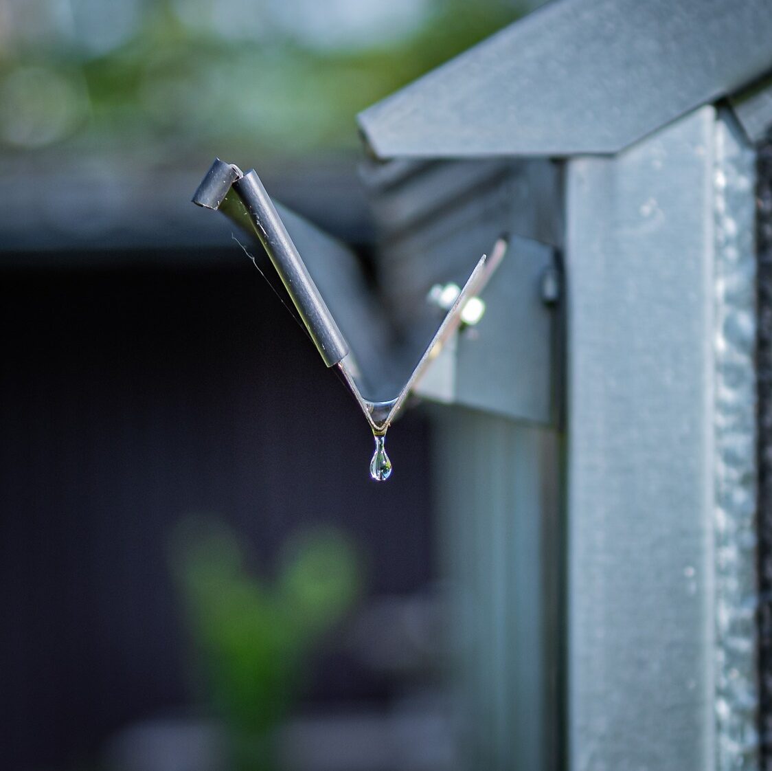 waterdrop, rain gutter, greenhouse, down drops, water, rain, wet, droplets, liquid, nature, macro, rainy, weather